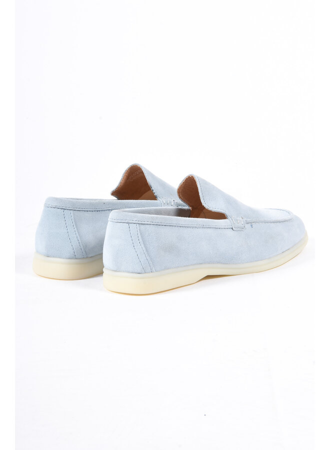 Premium Suède loafers “Santino 2.0” Baby Blue