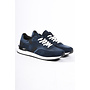 Premium Suède / Leather Sneakers “ Dario “ Navy Blue