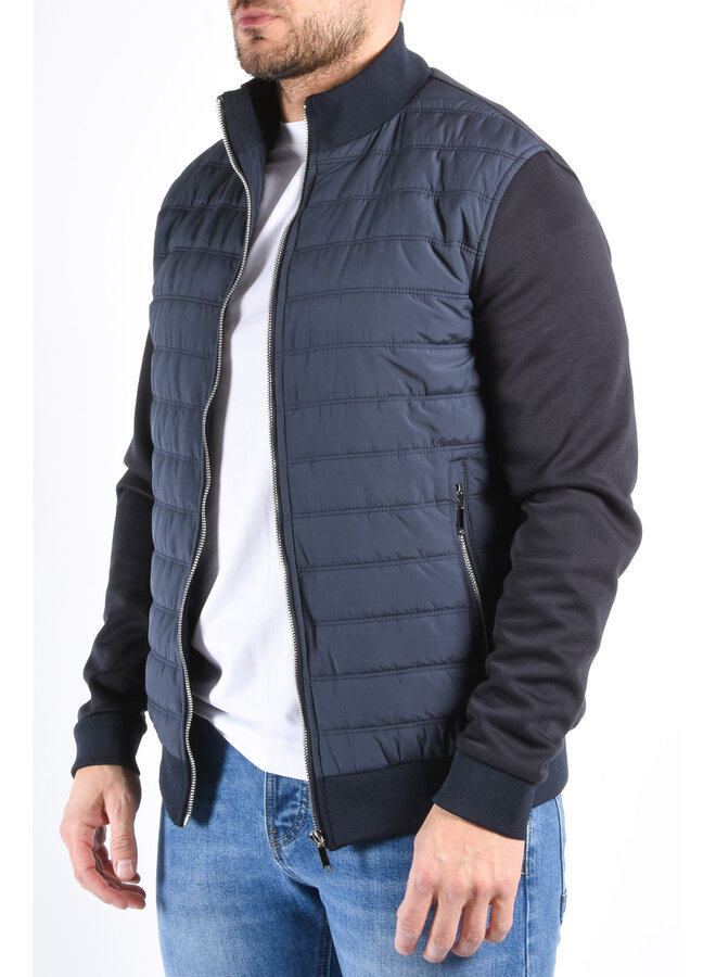 Hybrid Down Jacket “ Zavino” Navy Blue