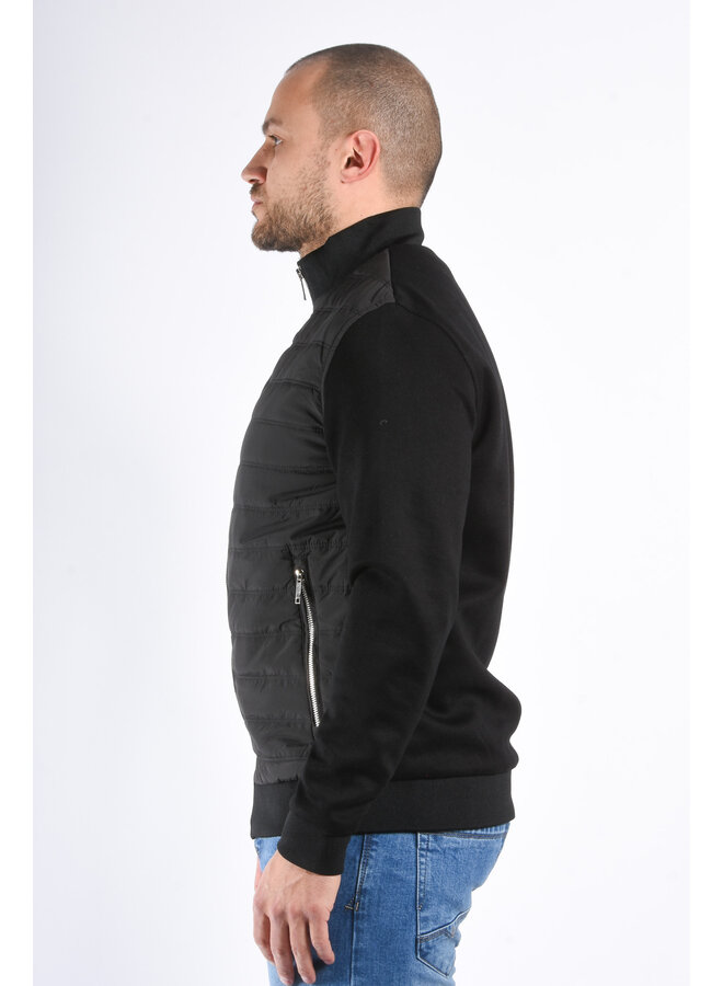 Hybrid Down Jacket “ Zavino” Black
