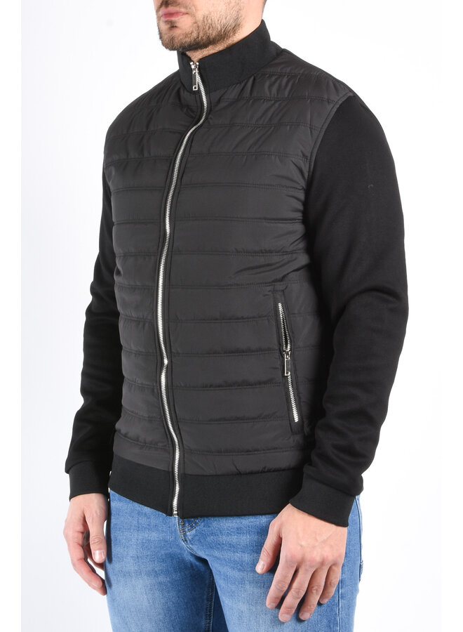 Hybrid Down Jacket “ Zavino” Black