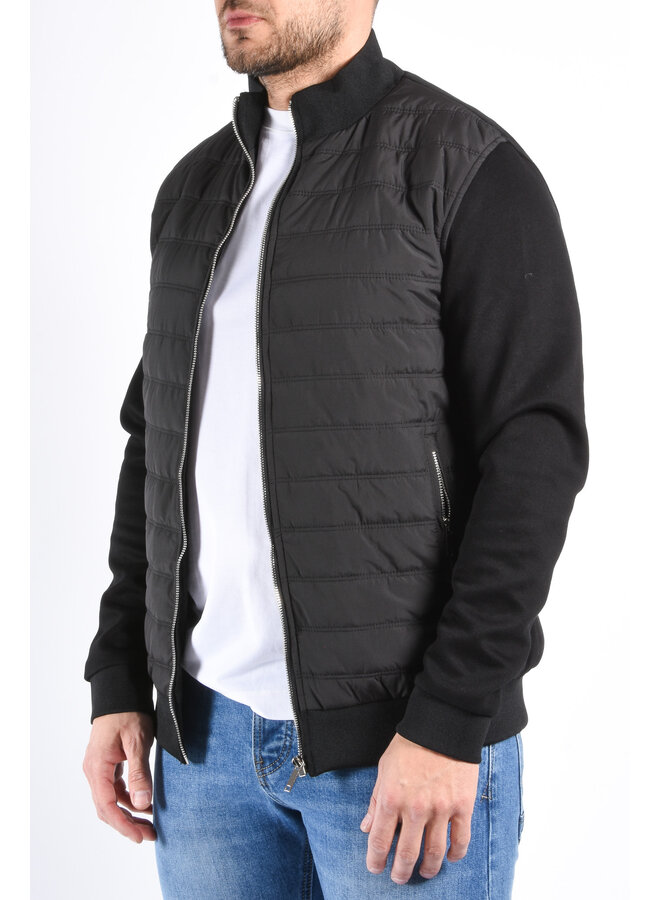 Hybrid Down Jacket “ Zavino” Black