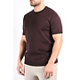 Premium Knit T-shirt “Kyan” Brown