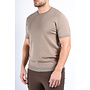 Premium Knit T-shirt “Kyan” Taupe