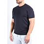 Premium Knit T-shirt “Kyan” Deep Blue
