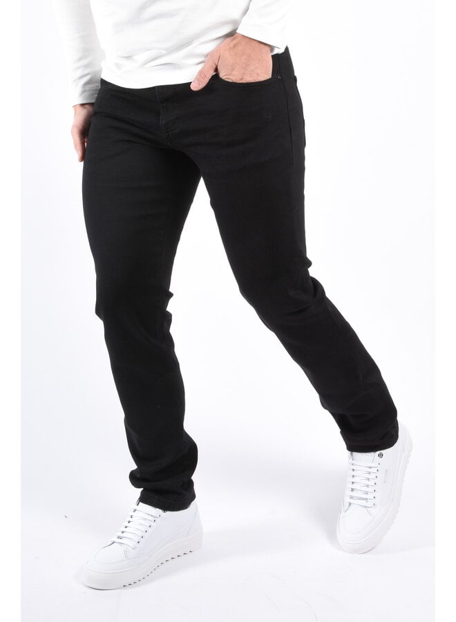 Regular Fit Stretch Jeans “Aras” Black