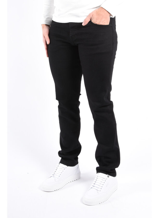 Regular Fit Stretch Jeans “Aras” Black