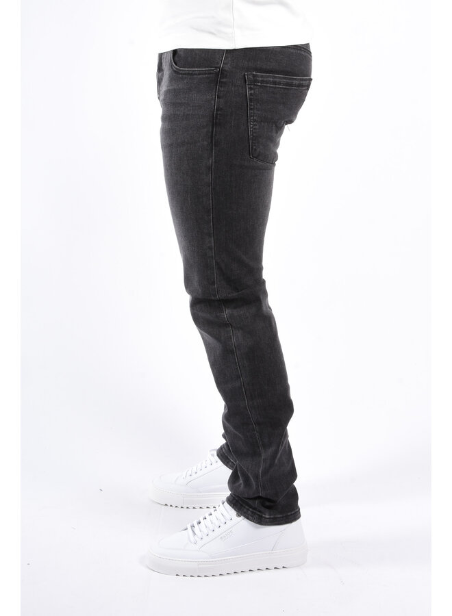 Regular Fit Stretch Jeans “Aras” Dark Grey