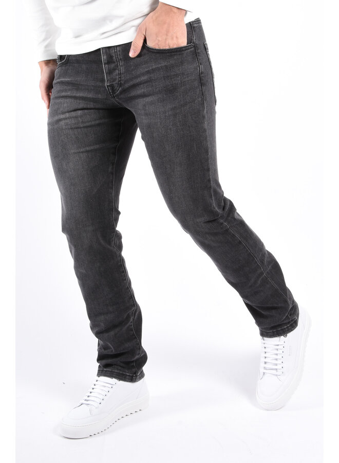 Regular Fit Stretch Jeans “Aras” Dark Grey