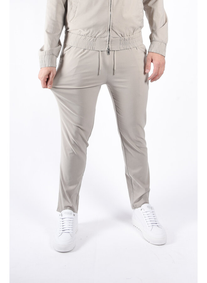Premium Tech Suit “Milan” Light Grey