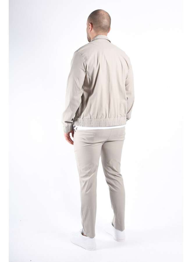 Premium Tech Suit “Milan” Light Grey