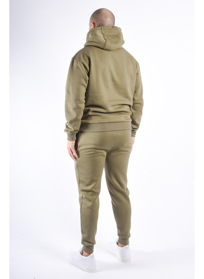 Fleece Tracksuit “Thiago” Khaki Green