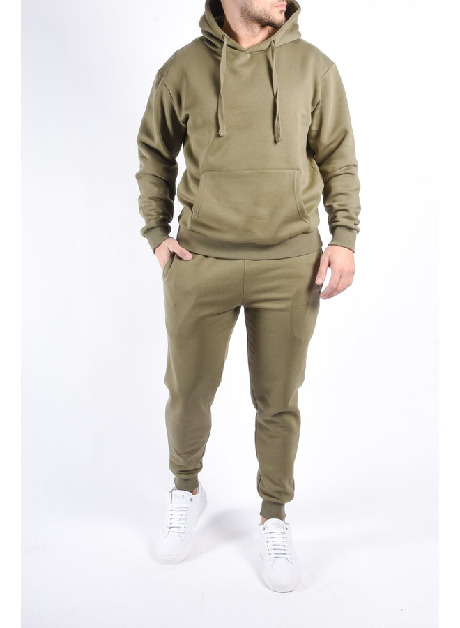 Fleece Tracksuit “Thiago” Khaki Green