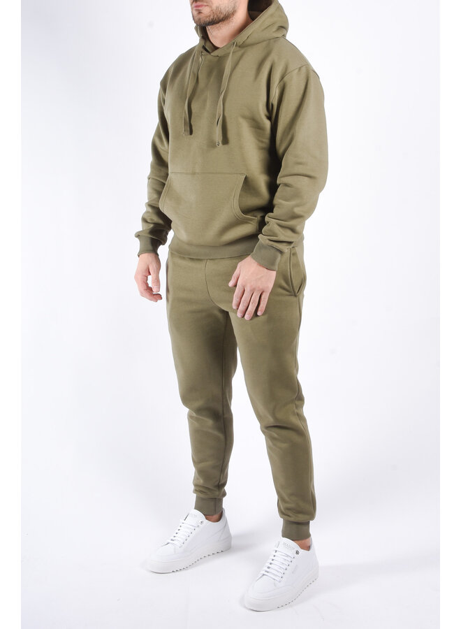Fleece Tracksuit “Thiago” Khaki Green