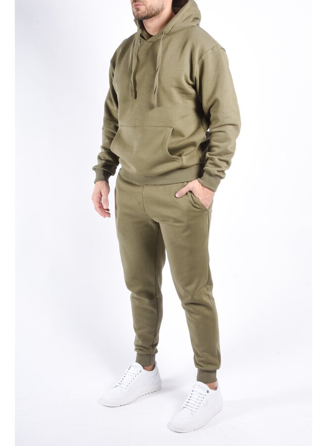 Fleece Tracksuit “Thiago” Khaki Green
