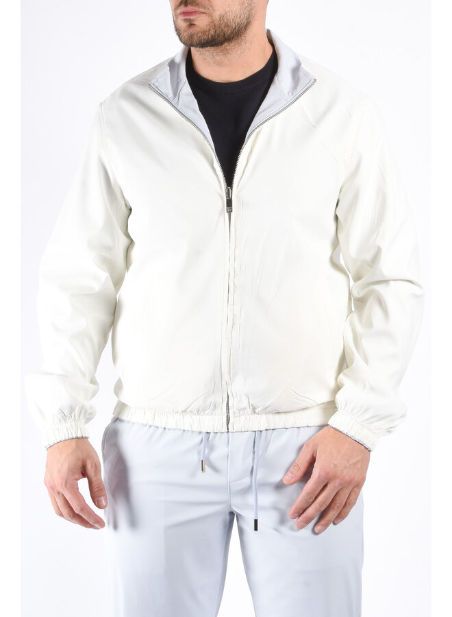 Premium Reversible Jacket "Vazio" Light Blue / White