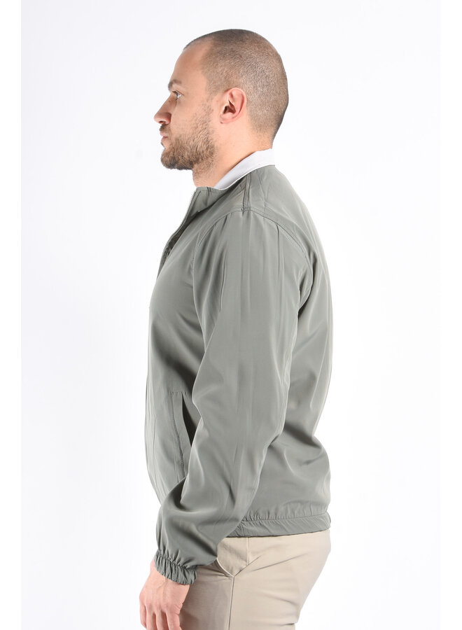 Premium Reversible Jacket "Vazio" Greenish / Light Greige