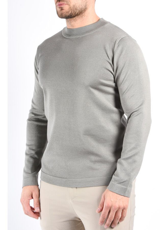 Fine Knit Sweater “Valerio” Pistachio Green