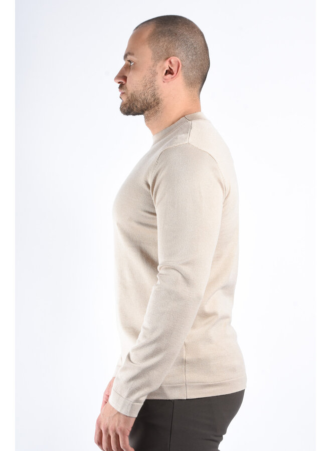 Fine Knit Sweater “Valerio” Beige
