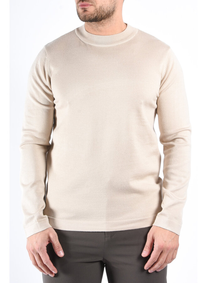 Fine Knit Sweater “Valerio” Beige