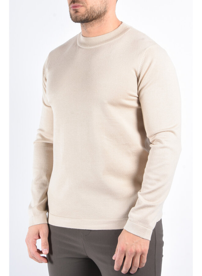 Fine Knit Sweater “Valerio” Beige