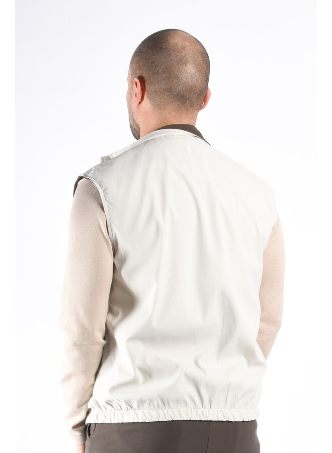 Premium Reversible Bodywarmer "Varallo” Brown / Light Beige