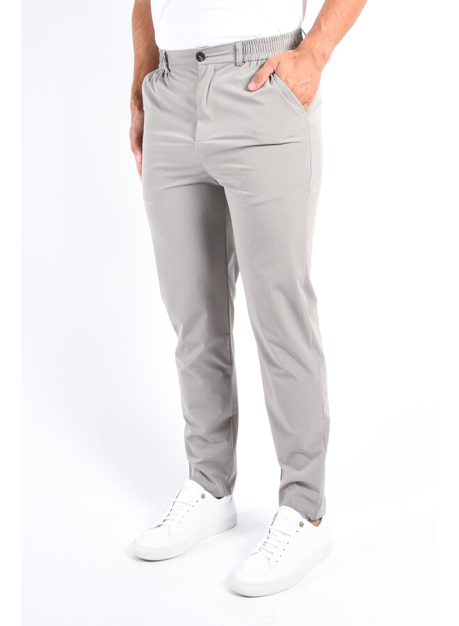 Dynamic Stretch Tech Trousers “Gio” Cloudy Stone Grey