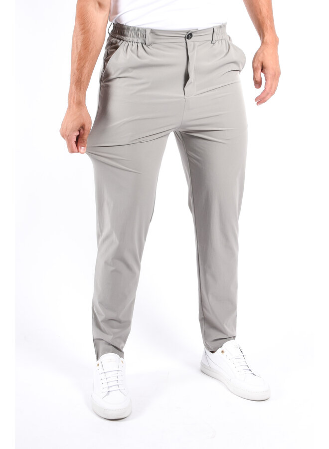 Dynamic Stretch Tech Trousers “Gio” Cloudy Stone Grey