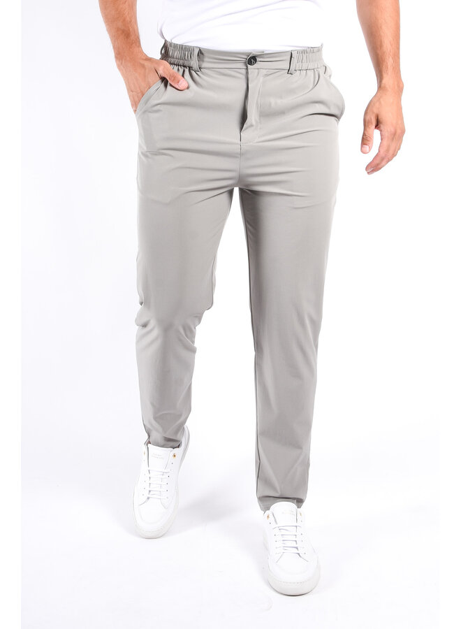 Dynamic Stretch Tech Trousers “Gio” Cloudy Stone Grey