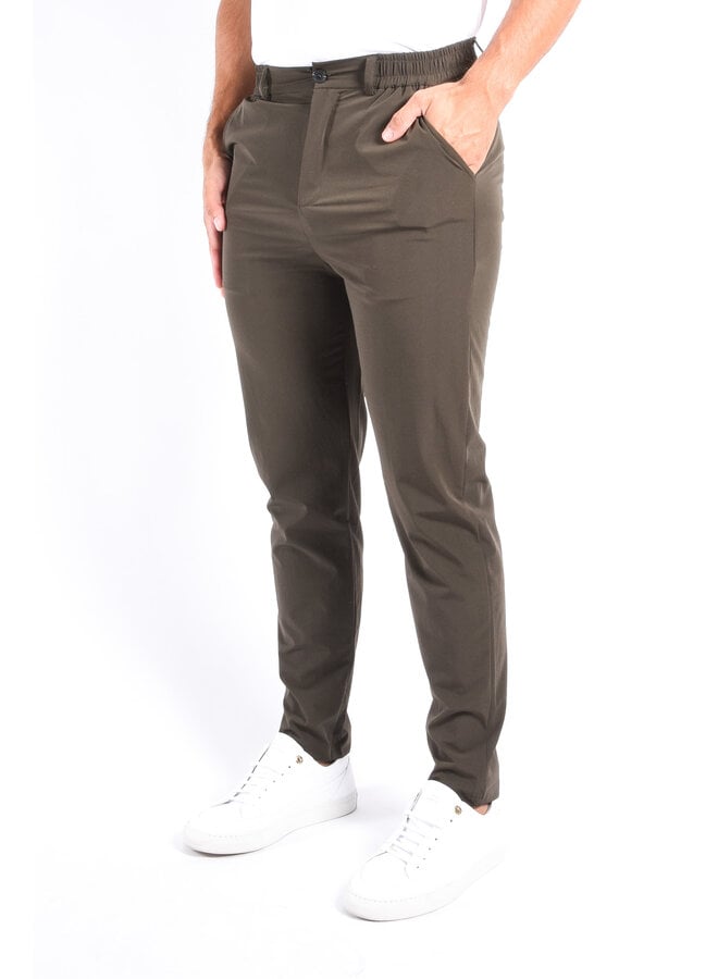 Dynamic Stretch Tech Trousers “Gio” Olive Green