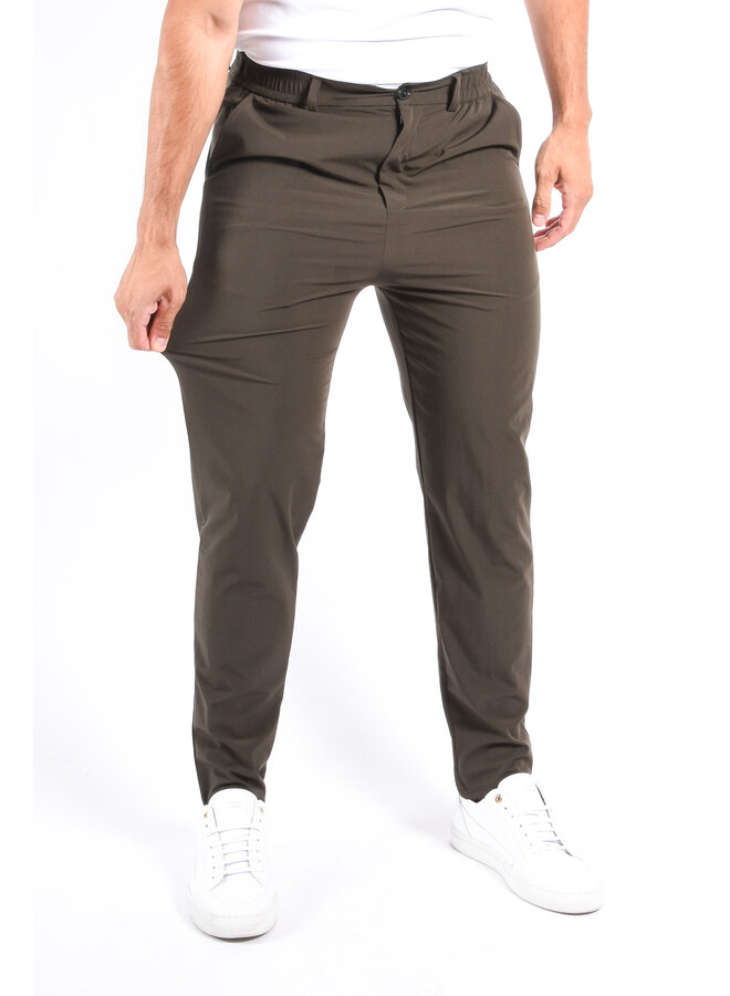Dynamic Stretch Tech Trousers “Gio” Olive Green