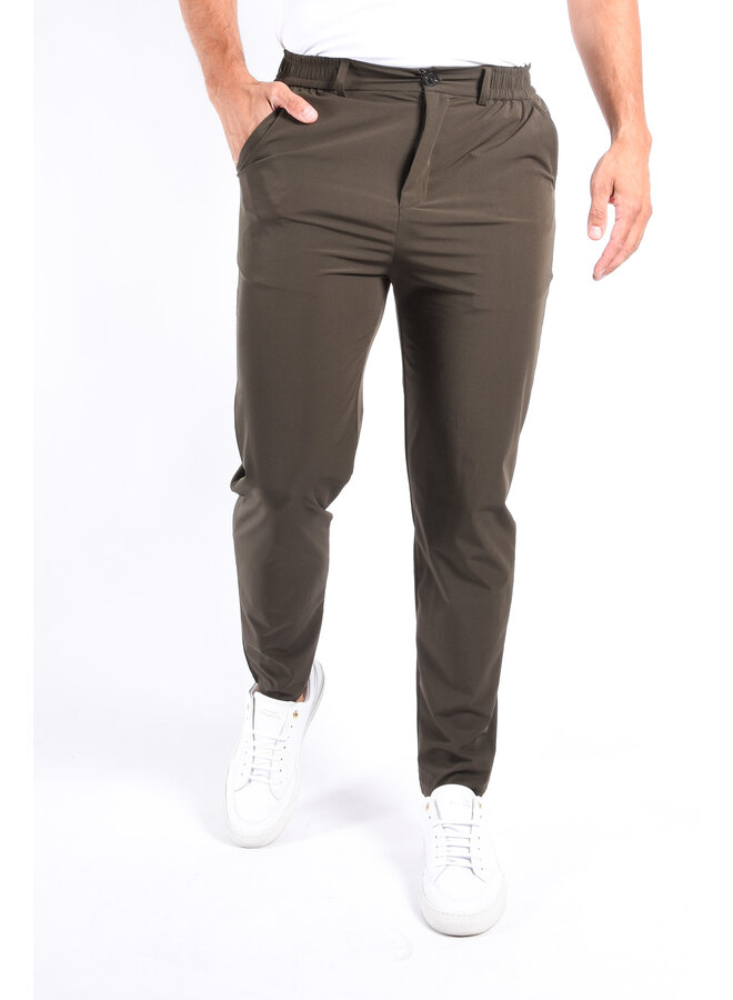 Dynamic Stretch Tech Trousers “Gio” Olive Green