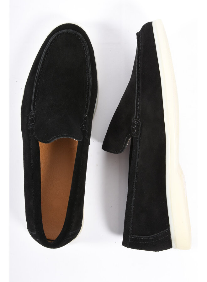 Premium Suède loafers “Santino 2.0” Black