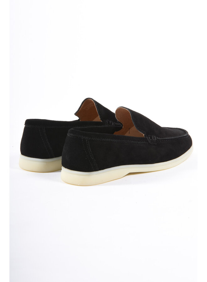 Premium Suède loafers “Santino 2.0” Black