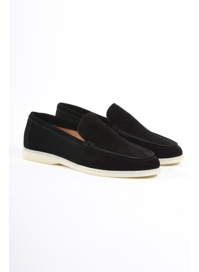 Premium Suède loafers “Santino 2.0” Black