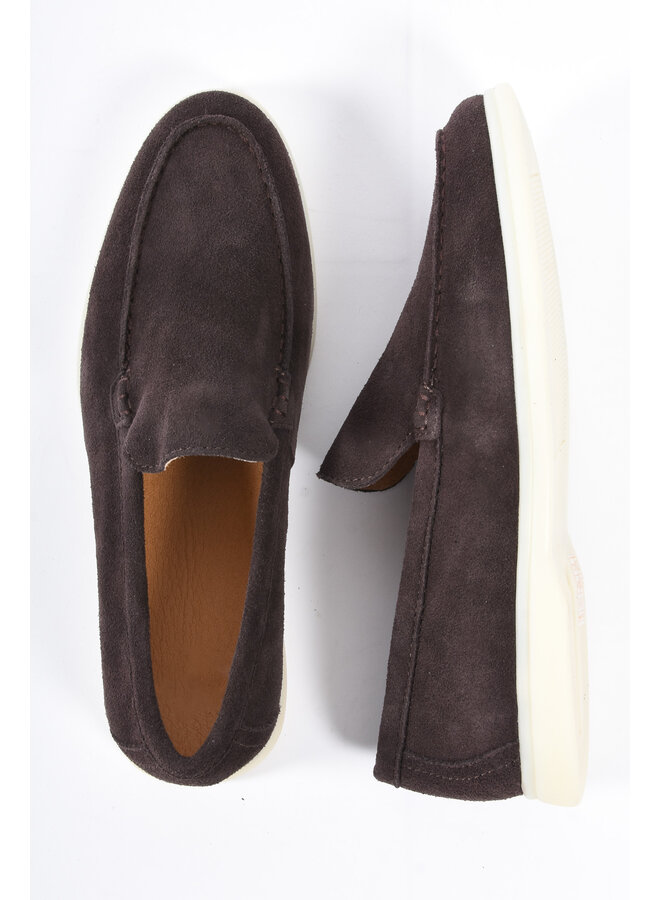 Premium Suède loafers “Santino 2.0” Coffee Brown