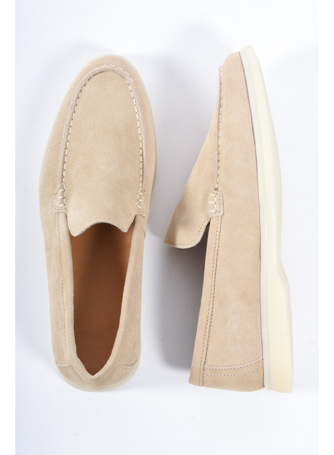 Premium Suède loafers “Santino 2.0” Tuscan Beige