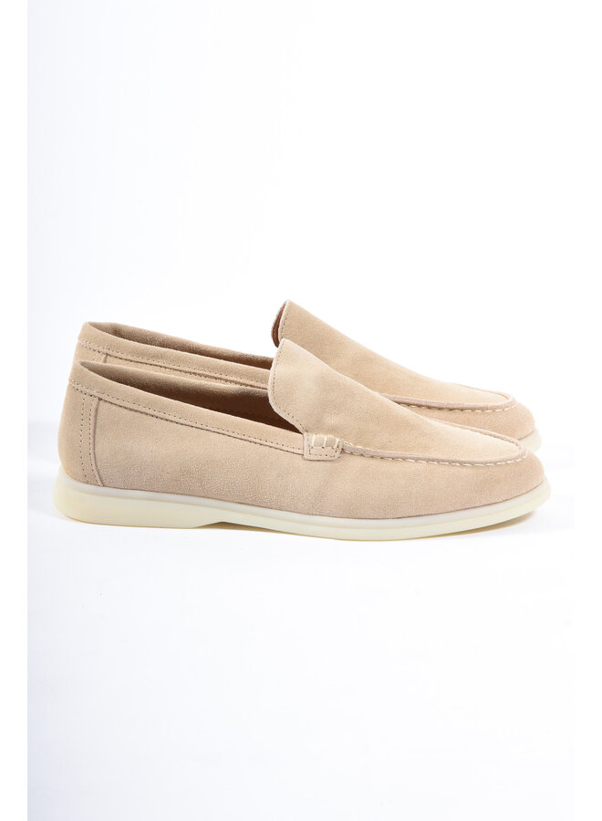 Premium Suède loafers “Santino 2.0” Tuscan Beige