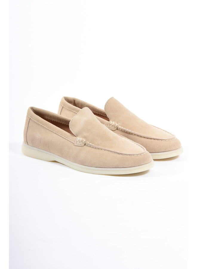 Premium Suède loafers “Santino 2.0” Tuscan Beige