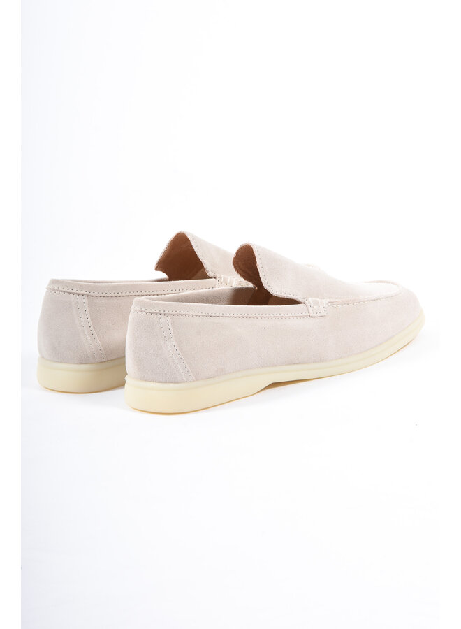 Premium Suède loafers “Santino 2.0” Light Beige