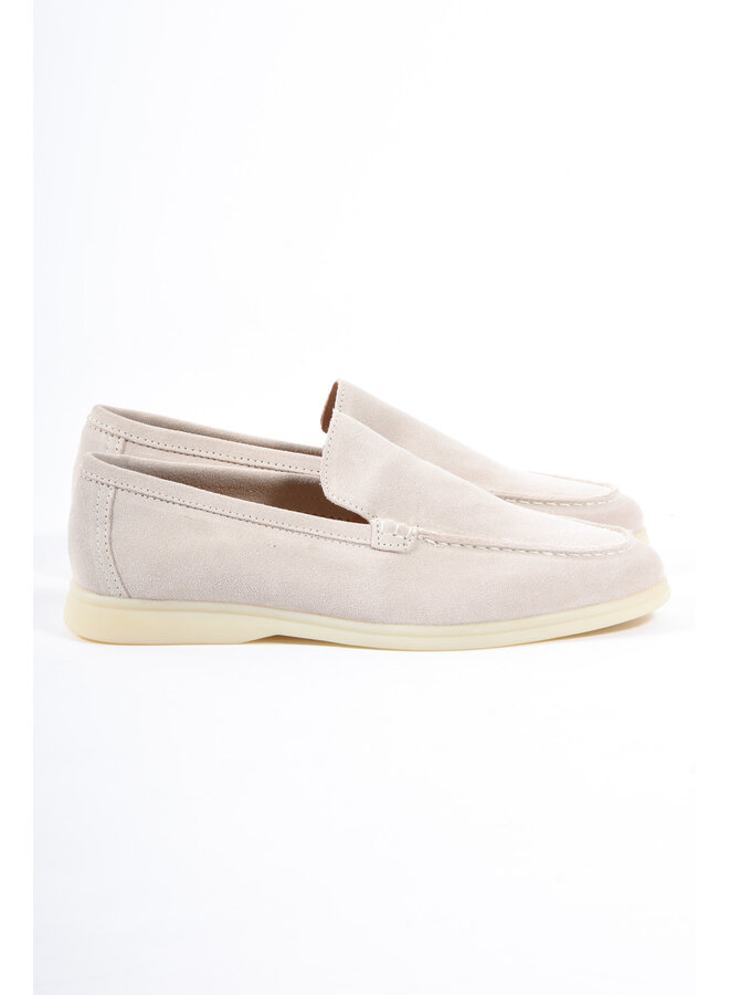 Premium Suède loafers “Santino 2.0” Light Beige