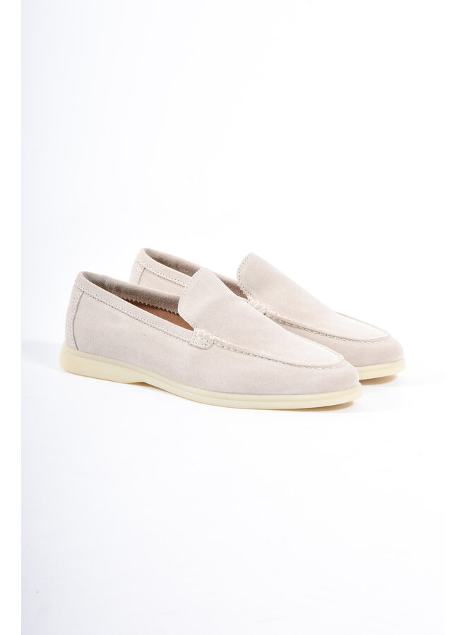 Premium Suède loafers “Santino 2.0” Light Beige
