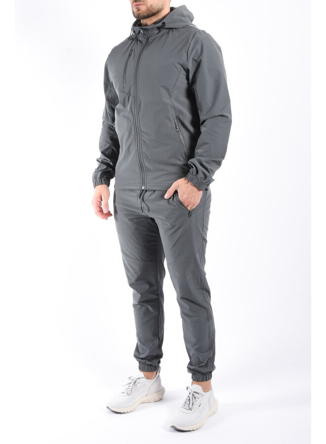 Stretch Tracksuit “Mari” Deep Grey