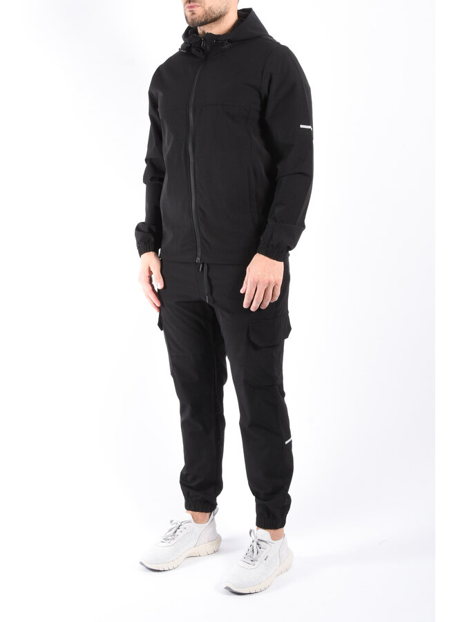 Stretch Tracksuit “Ripon” Black
