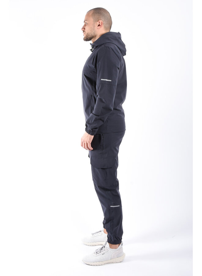 Stretch Tracksuit “Ripon” Blue / Grey