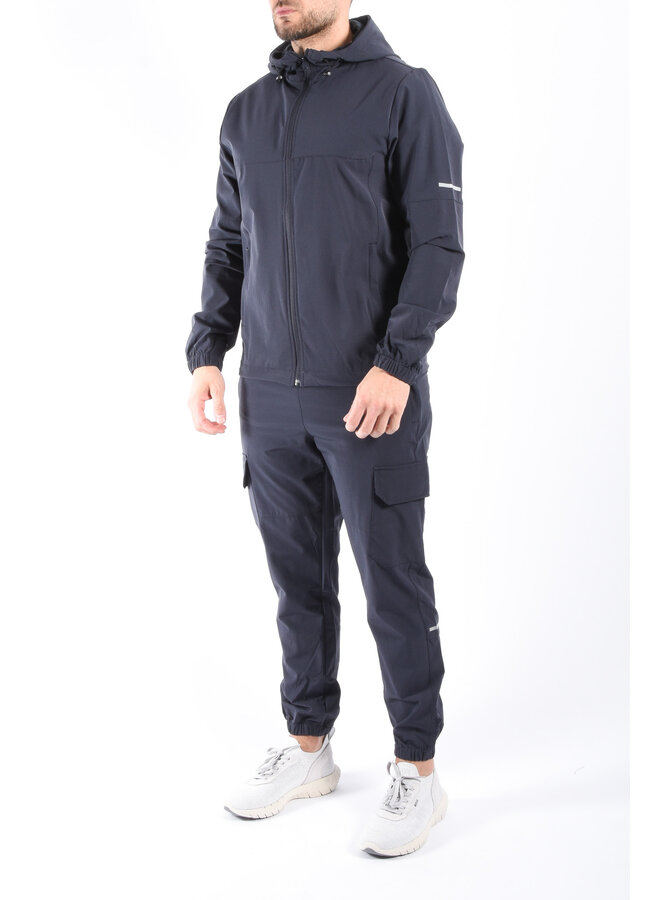 Stretch Tracksuit “Ripon” Blue / Grey