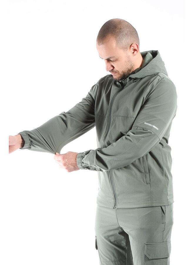 Stretch Tracksuit “Ripon” Emerald Green