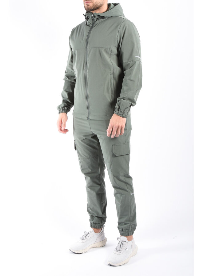 Stretch Tracksuit “Ripon” Emerald Green
