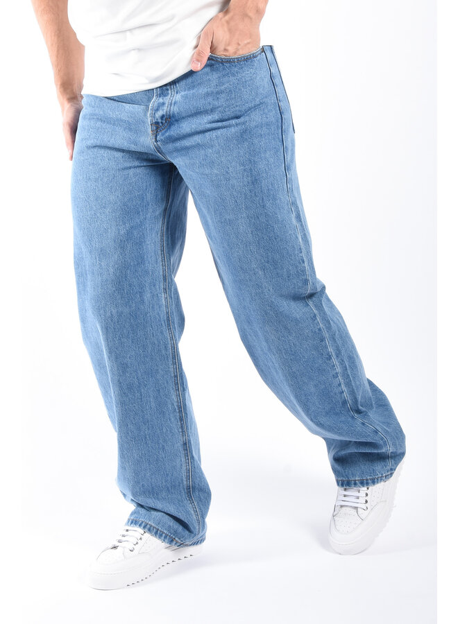 Baggy Loose Fit Jeans “Wesa” Blue Washed
