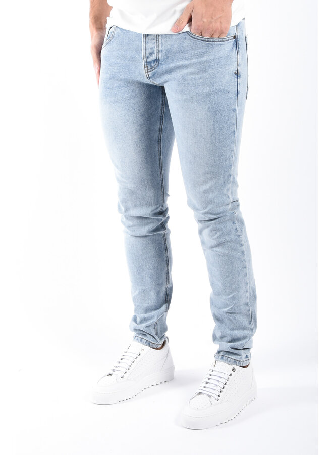 Slim Fit Stretch Jeans “Mazini” Light Blue